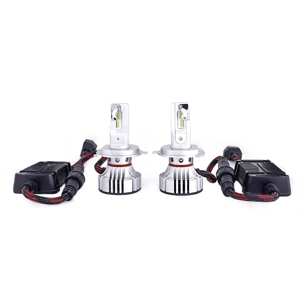 Светодиодный фонарь Rockeybright H4 F2 для автомобиля 9003 H13 9004 9007 Hi/lo светодиодный