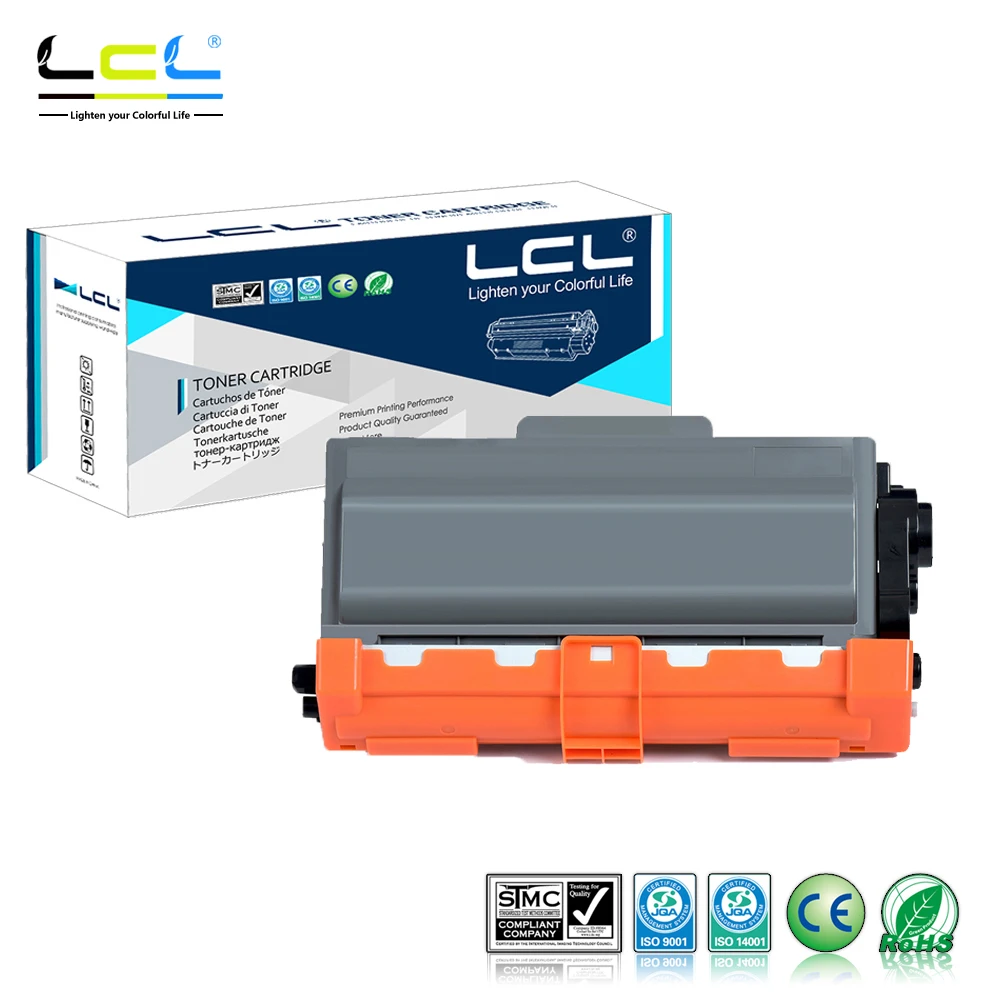 Тонер картридж LCL TN750 TN720 TN3380 TN3330 TN3340 3310 детской яркости (в 1 упаковке черный)