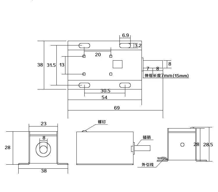 small cabinet lock-