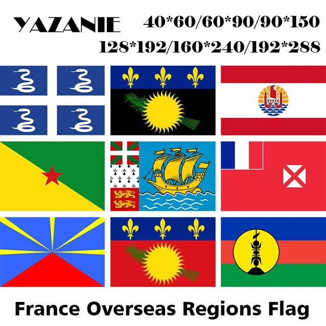  Mayotte Flag 3' x 5' for a pole - French region of