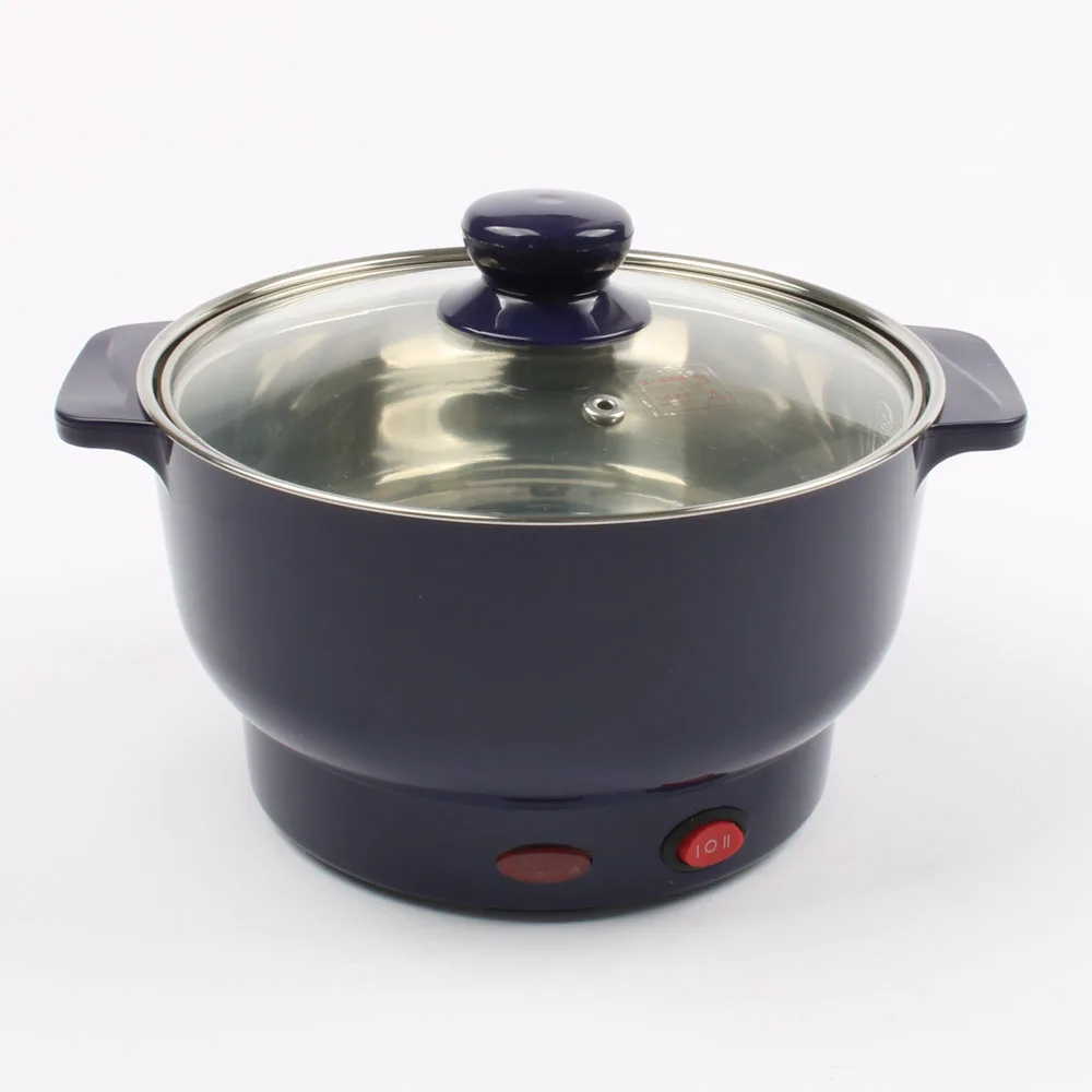 DMWD 1.5L мультиварка Электрический Плита дома Hotpot Нержавеющая сталь кастрюля сковородке Еда теплые пароход 20 см 2 Шестерни 220 В