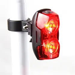 Велосипедный безопасный предупреждающий задний фонарь светодиодный велосипедный фонарь задний 1 км Освещение Расстояние Велосипедный