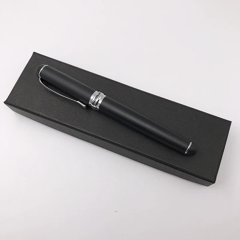 Серебряный зажим Ручка-роллер с 2 шт. заправки подарочный набор Jinhao 750 роскошный знак Ручки Бизнес офис подарок написание канцелярские