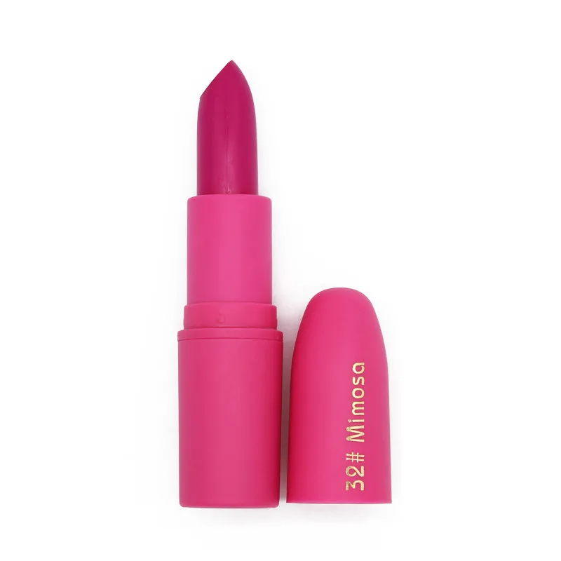 7 Colors Bullet Lipstick Matte Lip Gloss Non-stick Cup Lipstick Waterproof Long-lasting Moisturizing Lip Portable Smooth Soft