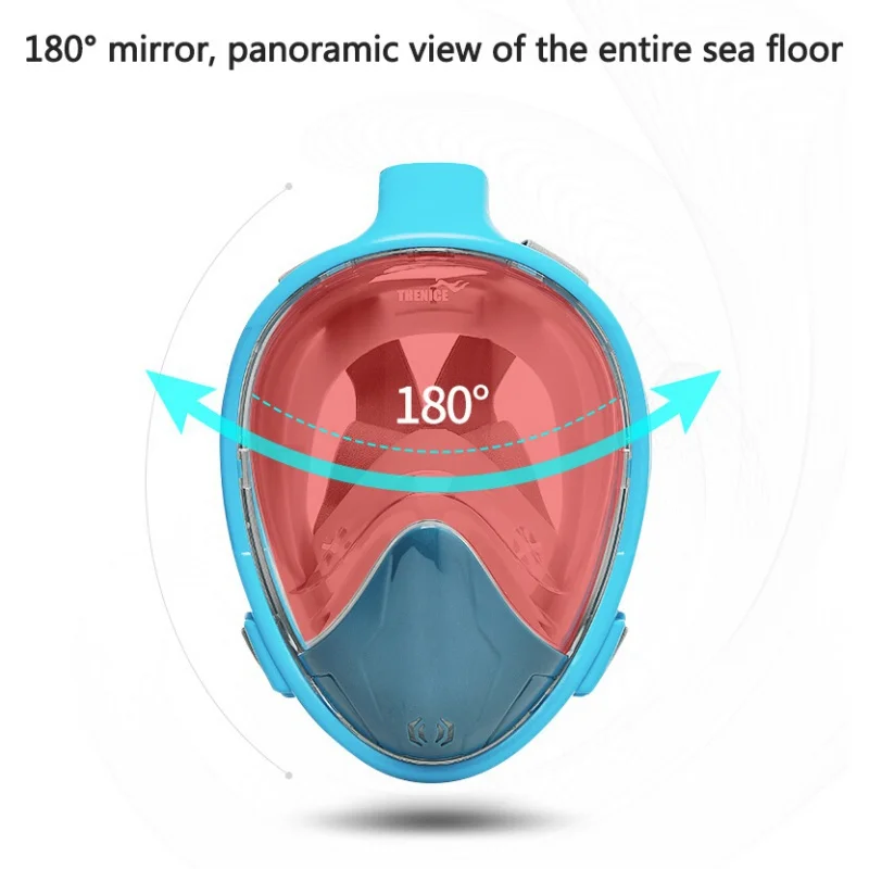 Подводное плавание маска близорукость Watertight Full-Dry Snorkel жидкая Резина + PC + ABS плавание маска ребенок взрослый Дайвинг оборудование
