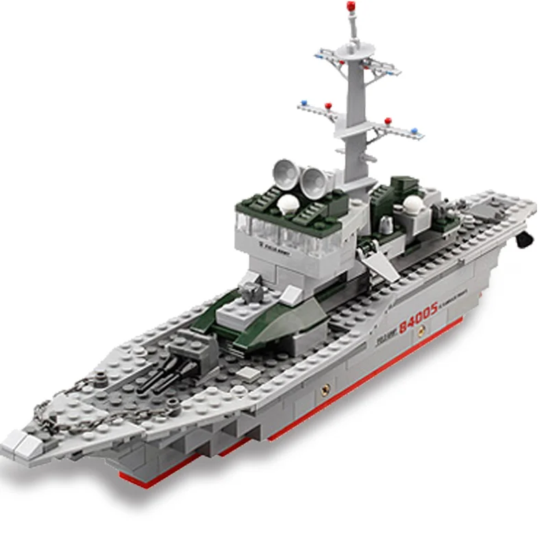 KAZI 84005 Cruiser Army Military Frigate Building Blocks War lege Navy Vessel Boat Bricks Toy For Kids Gift | Игрушки и хобби