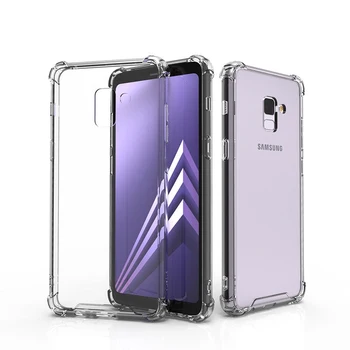

100pcs Hard Acrylic Back TPU Cover For Samsung S10 E 5G S9 S8 Plus Note 9 8 A70 A60 A50 A40 A30 A20 M30 M20 M10 Air Cushion Case