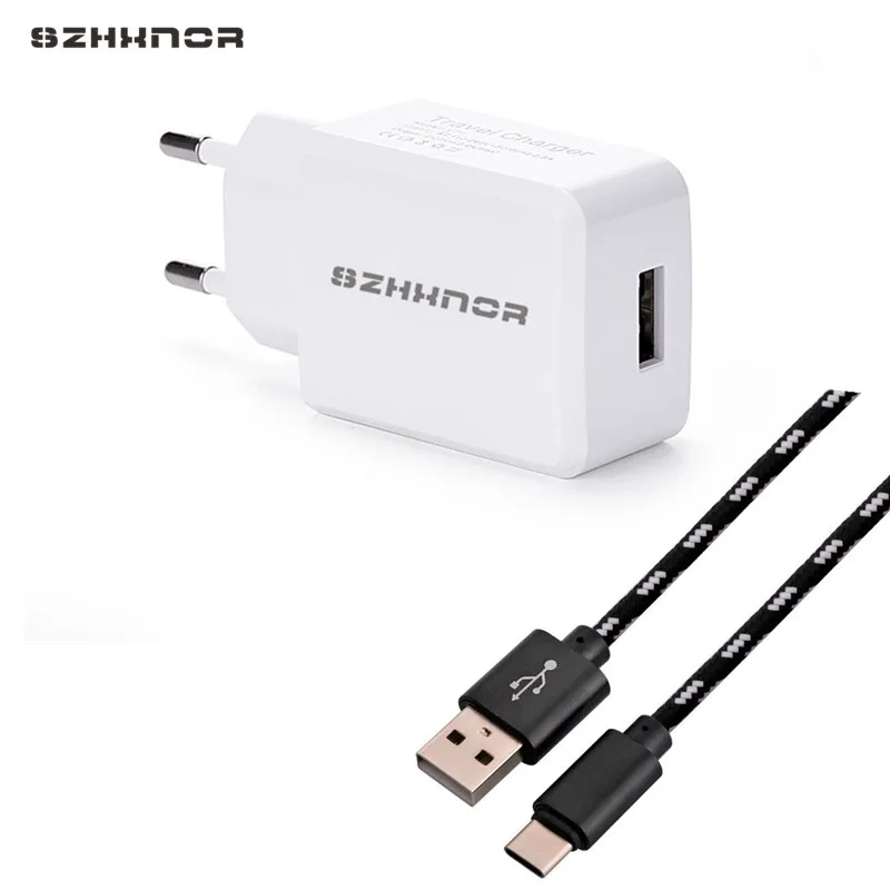 Usb type C USB & 5V 2A ЕС вилка быстрое зарядное устройство мобильный телефон настенный