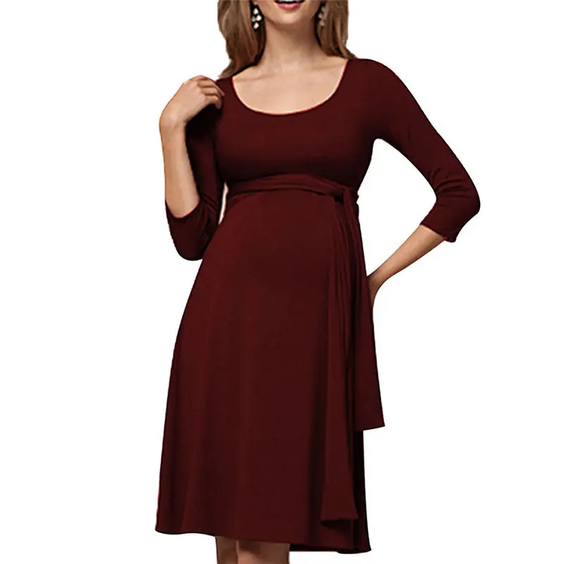 

new Women cottonNursing Maternity Nursing Dress for Pregnant Women Pregnancy Women's dress Clothing Mother Home Clothes L/XL/XXL