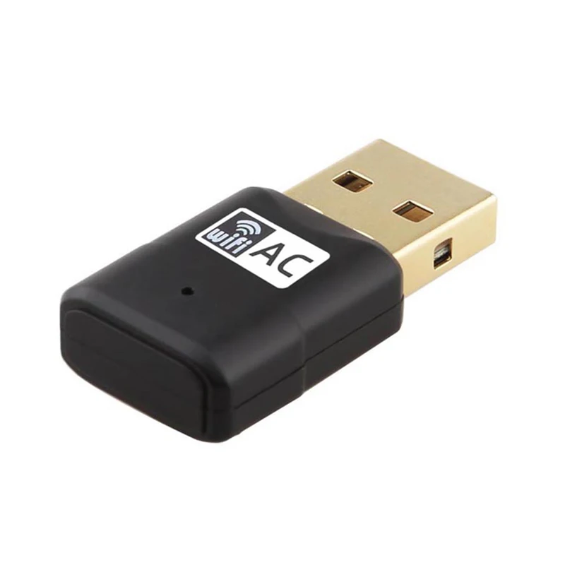 Creacube USB WiFi адаптер высокоскоростной 600 Мбит/с двухдиапазонный(2,4 г/150 Мбит/с 5 г/433 Мбит/с) 802,11 AC USB беспроводная карта сетевой ключ