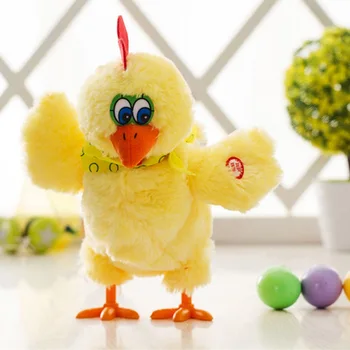 

Funny Electric Musical Dancing Chicken Laying Egg Doll Raw Crazy Singing Dancing Electric Pet Plush Toy