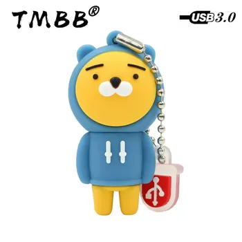 

USB 3.0 Cartoon Creative lion USB Flash Drives 64G Mini Pendrive 128GB 32G 8GB 16GB 256G Memory Stick Pen Drive Flash disk Gifts