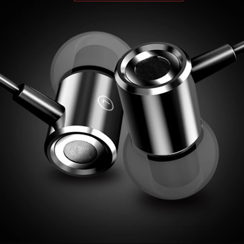 

E01 Earphone In-Ear Wired 3.5mm Extra Bass Earphones with Mic Volume Control For HUAWEI XIAOMI Samsung LG Android Mobile Phone