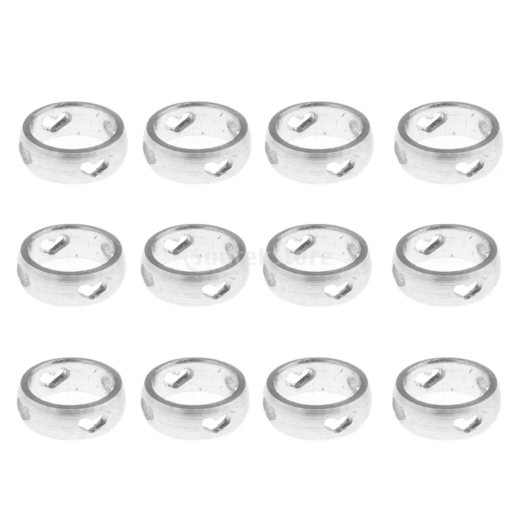 12 Pieces Dart Sharft Protect Flights O Rings Spare Gripper Ring - 3 colors