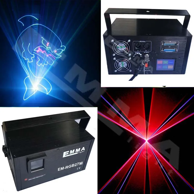 Mini Laser Rgb Projector Light DJ Disco Laser Stage Lighting For Xmas ...