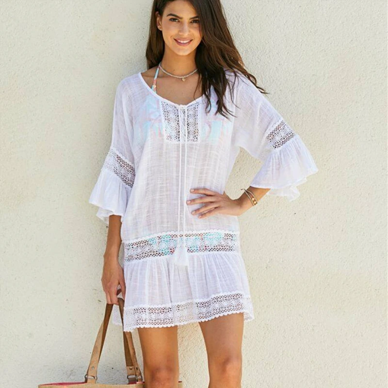 بيكيني التستر الدانتيل شرابة الجوف الكروشيه ملابس السباحة الشاطئ اللباس النساء 2019 الصيف الاخفاء الاستحمام ارتداء بدلة الشاطئ تونك بيكيني التستر الدانتيل شرابة الجوف الكروشيه ملابس السباحة الشاطئ اللباس النساء 2019 الصيف الاخفاء الاستحمام ارتداء بدلة الشاطئ تونك