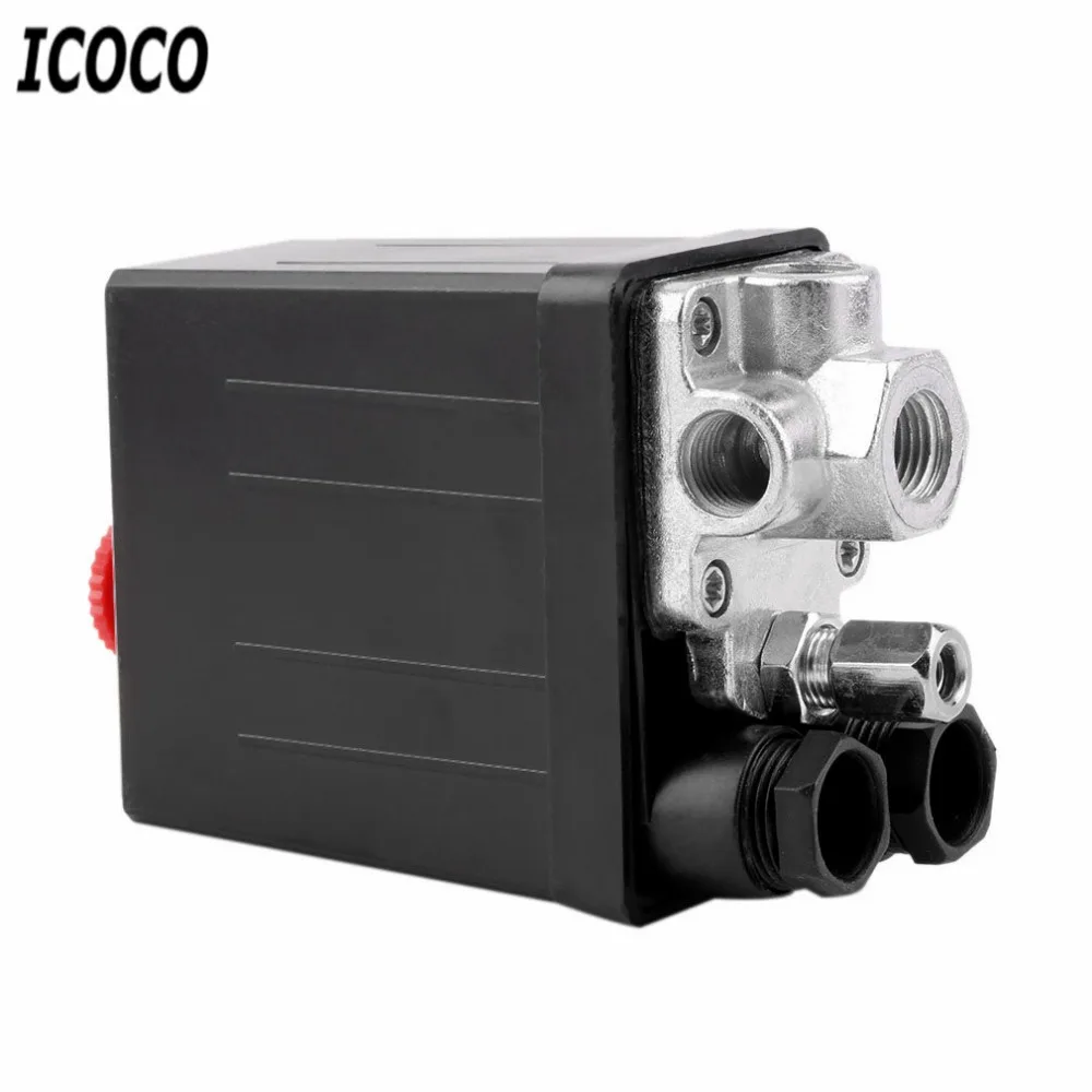Air Compressor Pressure Switch Control Valve 90 120 PSI 240V16A Auto Control Load/Unload Switch Heavy Duty Pump Switch|switch control|switch switchswitching valve - AliExpress