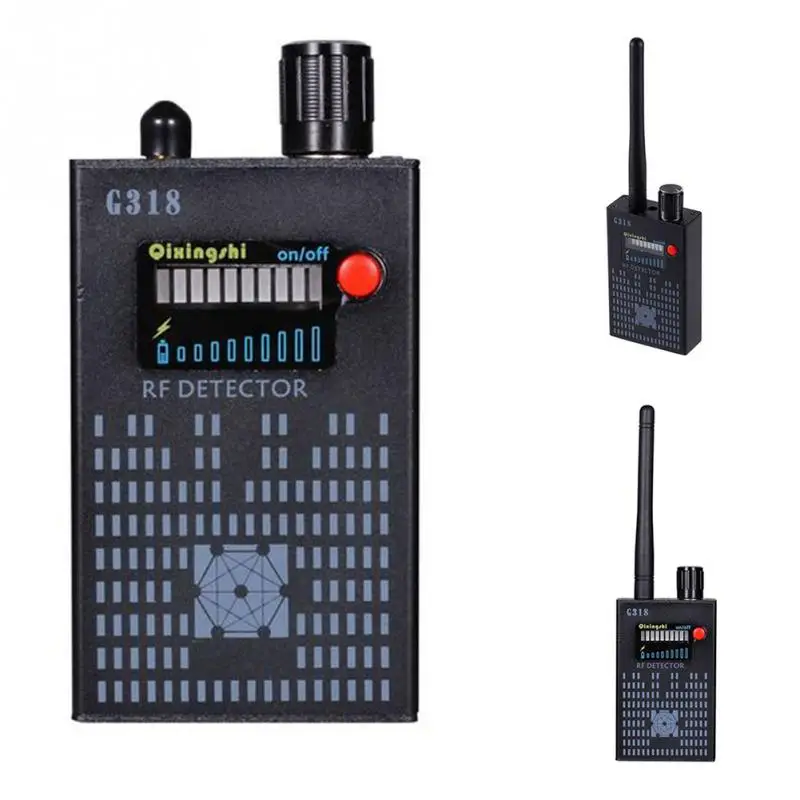 

High Quality Professional G318 Radio Detection Anti Spy Wireless Signal Detector RF Tracker Detector