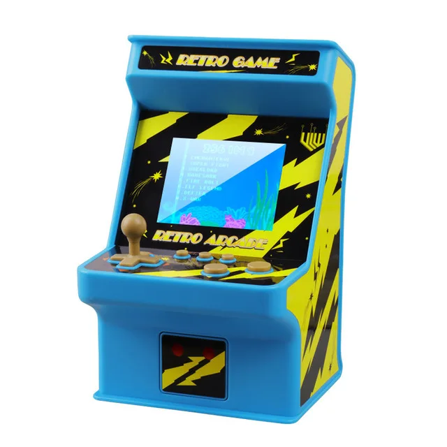 Двух игроков Ретро аркадная игра bittboy игры 8-битный игровой автомат Встроенный 256 игровая консоль мини Портативный портативная игровая приставка в подарок для детей игрушки - Цвет: Красный