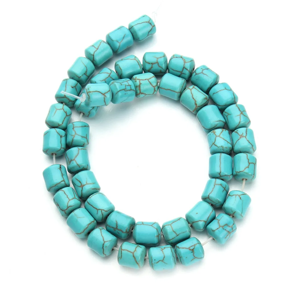 Бусины из натурального камня 8 5 мм * 9 Приблизительно 40 шт.|beads for diy|beads naturalturquoise beads |