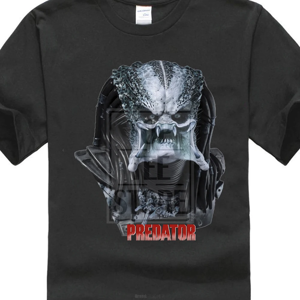 Predator 1987 Film Poster T Shirt Print T Shirt Men Summer Style