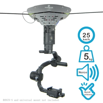 

T3O cable cam system for filmmaking with zoom,rec,pan,tilt,ev controls for osmo