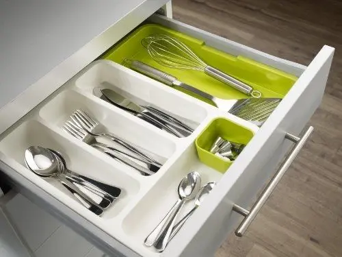 Выдвижной лоток для столовых приборов ящик хранения|cutlery tray|drawer cutlery traydrawer tray |