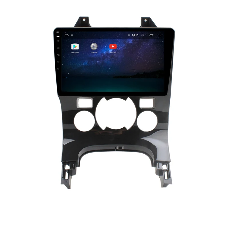 Cheap 9" 2.5D IPS Android 8.1 Car DVD Multimedia Player GPS for Peugeot 3008 2011 2012 2013-2016 audio car radio stereo navigation 2