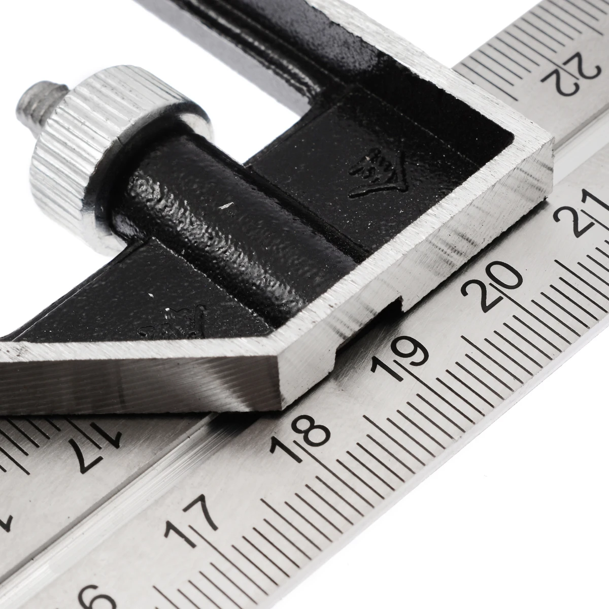 1pc Precise Adjustable Ruler Combination Level Gauge Square Angle Metric Ruler For School Office Stationery 300mm 12'' New