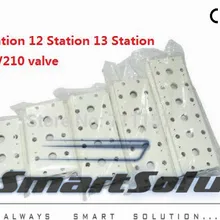 4V210-08 Пневматический Airtac коллектор электромагнитного клапана/база/доска 11 станция 12 станция 13 станция