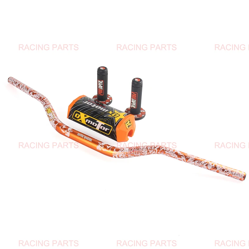 

Agarraderas pro Taper mango Grips metal mulisha Pack barras de grasa 1-1/8 "pit bike motocross motocicleta agarraderas 810mm