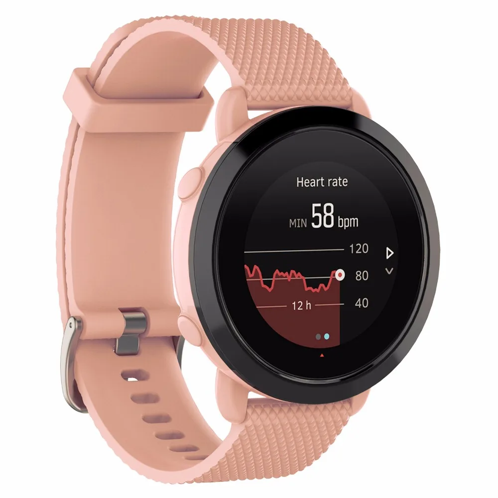  Silicone Wrist Band Watchband Bracelet Strap for SUUNTO 3 Fitness Smart Watch Band Replacement Wris - 32882857229
