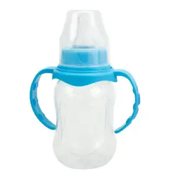 125 мл безопасные детские Кормление Детские бутылки молока с ручкой ребенка для кормления новорожденных автоматический всасывания