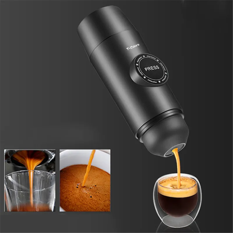 

T-Colors CF-1701BC Charger Mini Concentrated Portable Capsule Coffee Machine Mini Espresso Coffee Cup Electric Espresso Maker