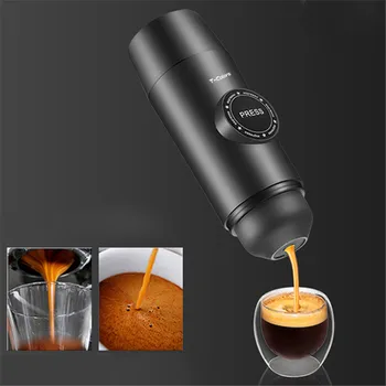 

T-Colors CF-1701BC Charger Mini Concentrated Portable Capsule Coffee Machine Mini Espresso Coffee Cup Electric Espresso Maker