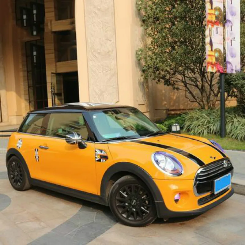 Автомобиль Стайлинг для Mini Cooper f55 F56 Обложка Потяните цветок модификации Двигатели для автомобиля тянуть бар Стикеры Двигатели для автомобиля ралли Наклейки автомобиля стиль