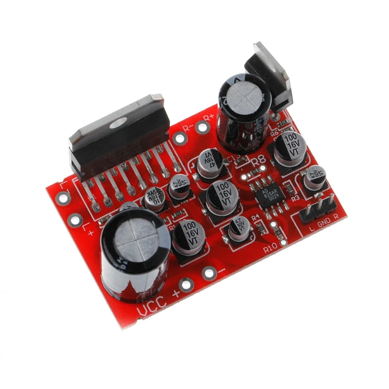 DC 12V TDA7379 38W + стерео усилитель плата w/AD828 Preamp Super Than NE5532 платы усилителей