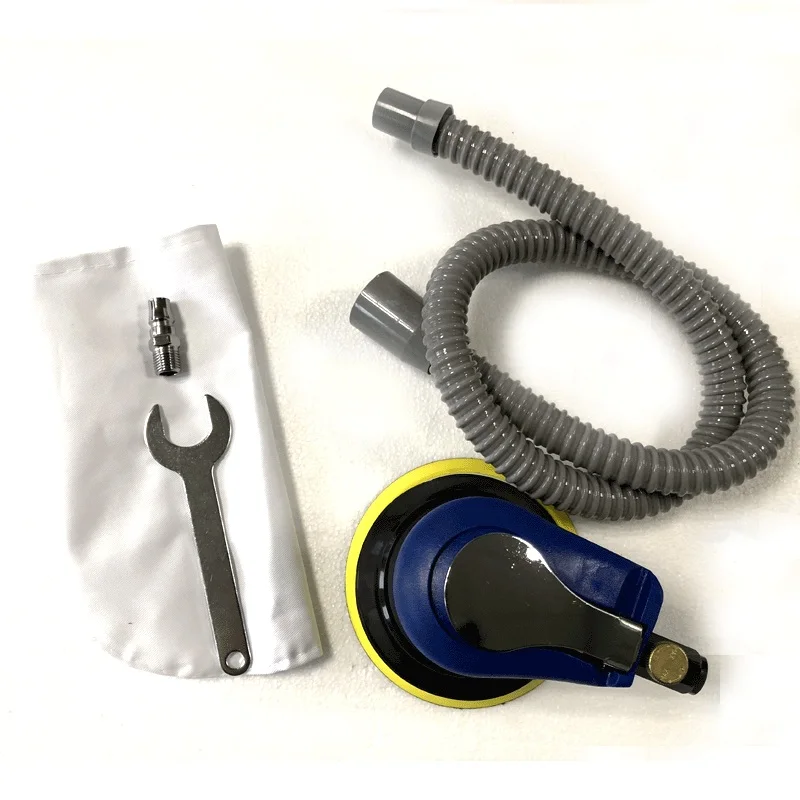 

5 inch Polisher Set Round Sander Vacuum Cleaner Pneumatic Polishing Machine Sanding machine waxing machine