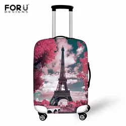 Forudesigns Cubierta de la Caja de la Impresión de la Torre Eiffel Maleta de Viaje Funda Protectora Bolsa de Equipaje Cubierta Protectora para Equipaje de Viaje de Moda Forudesigns Cubierta de la Caja de la Impresión de la Torre Eiffel Maleta de Viaje Funda Protectora Bolsa de Equipaje Cubierta Protectora para Equipaje de Viaje de Moda