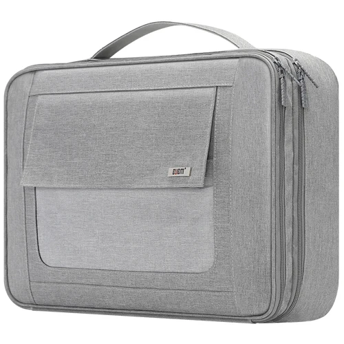 BUBM Многофункциональный органайзер для документов, сумка для хранения, портфель, чехол, портфель, сумка для хранения сертификатов - Цвет: Grey