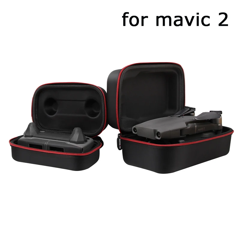 

Optional PU Bag Mini Carrying Case for DJI Mavic 2 Pro/Zoom Drone Body Remote Controller Portable Wear Resistant Bag Travel Box