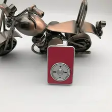 Карманное зеркало Walkman MP3-плеер мини клип MP3 музыкальный плеер Поддержка мини SD TF карта 5 цветов дополнительно