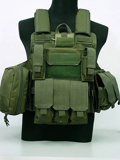 Тактический Жилет Molle CIRAS Airsoft Боевой жилет охотничье снаряжение для одежды Открытый тактический жилет Камуфляжный жилет охотничье снаряжение для одежды - Цвет: Olive Drab