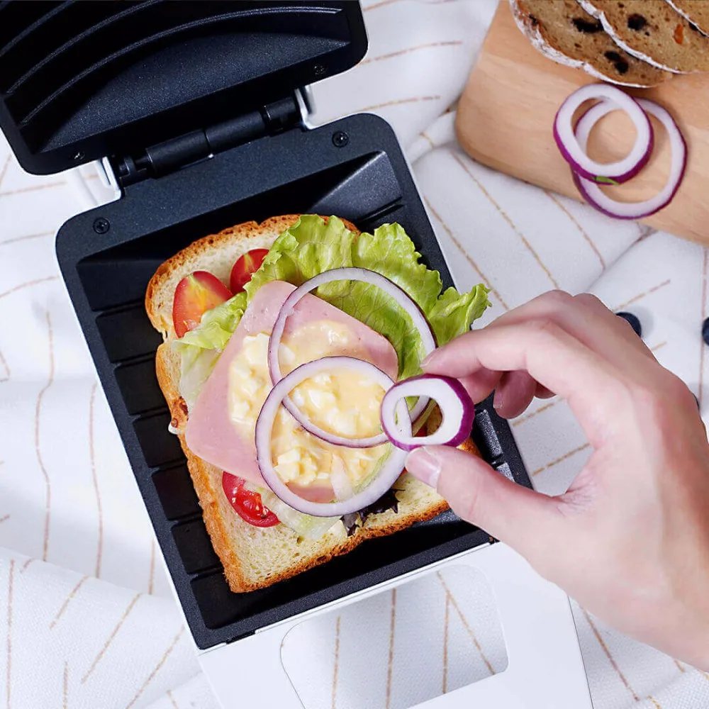  Xiaomi Mijia Pinlo Mini Sandwich Machine Fast Food Maker Easy Storage High Capacity Curved Inner Li