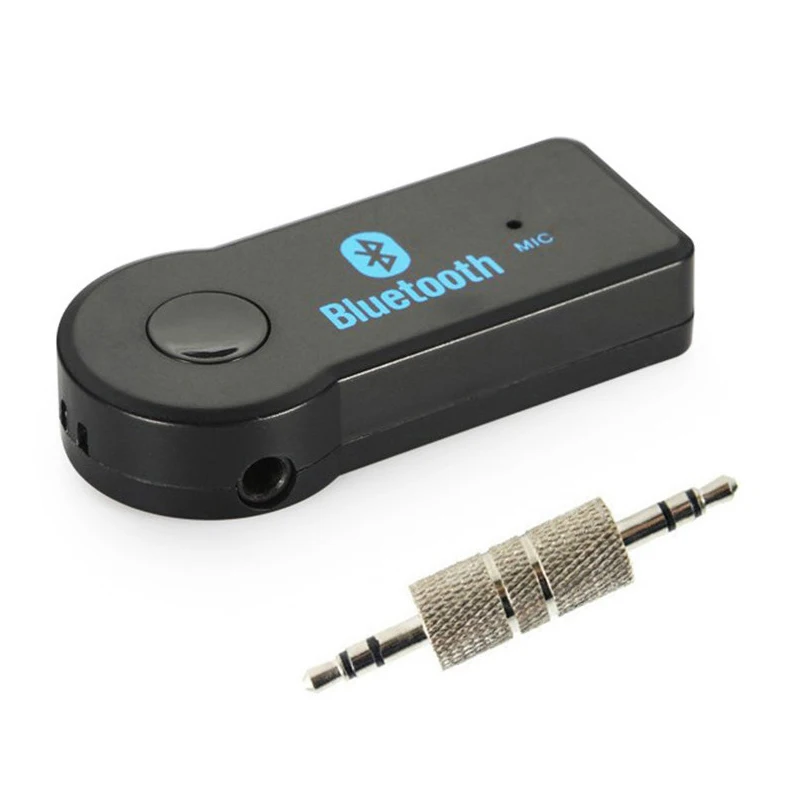 Мини Bluetooth адаптер 3,5 мм AUX аудио MP3 музыкальный приемник автомобильный комплект Беспроводной Громкая Связь Динамик адаптер для наушников для iphone