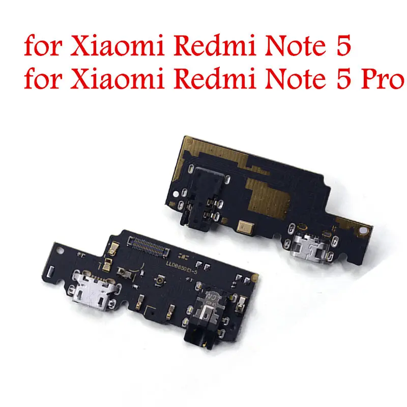 

for Xiaomi Redmi Note 5/Note 5 Pro USB Charger Connector Flex Cable USB Charging Dock PCB Board Flex Cable Repair Spare Parts