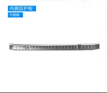 

For SUZUKI JIMNY superb Rogue Steel Rear Bumper Protector Sill Trunk Guard Cover Trim Car Styling Accessories