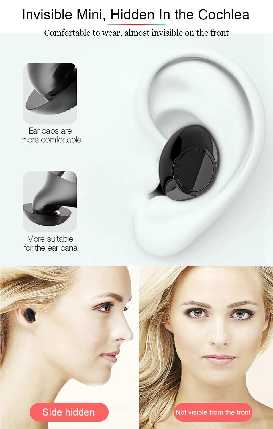 Wireless Bluetooth Earphone TWS Sports Earbuds Headphones with Microphone Charging Box 5.0 Gaming Headset Bluetooth Earphones    (2)