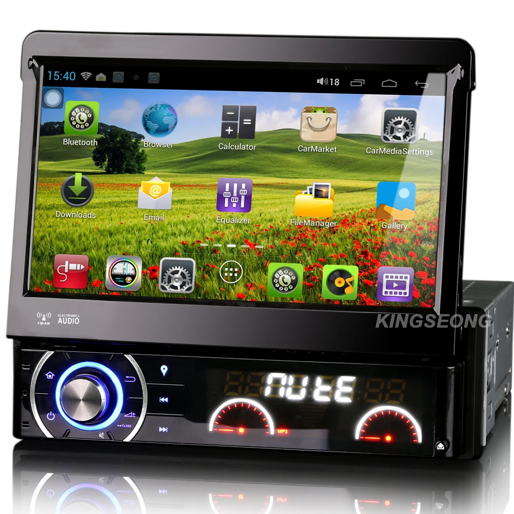 Hd Dual Core Android 4.1.1 tablet 7 polegada 1 din carro