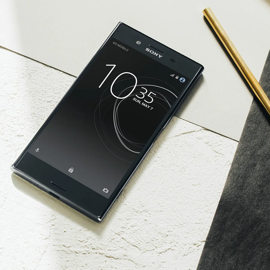 Разблокированный мобильный телефон sony Xperia XZ Premium G8141 ram 4 Гб rom 64 Гб 4G LTE Android Octa Core 5," 19MP 1080P wifi gps